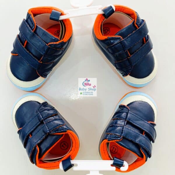 Baby Boy Crib Shoes with Soft Sole (pre-walkers) - Image 4