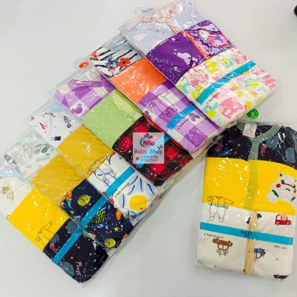 3Pc Infant Unisex Romper / Sleepsuit - Image 2
