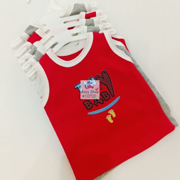 5-Pack Cotton Cartoon Vest Sleeveless Top - Image 6