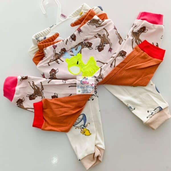 3pc Cotton Baby Girl Trousers - Image 7