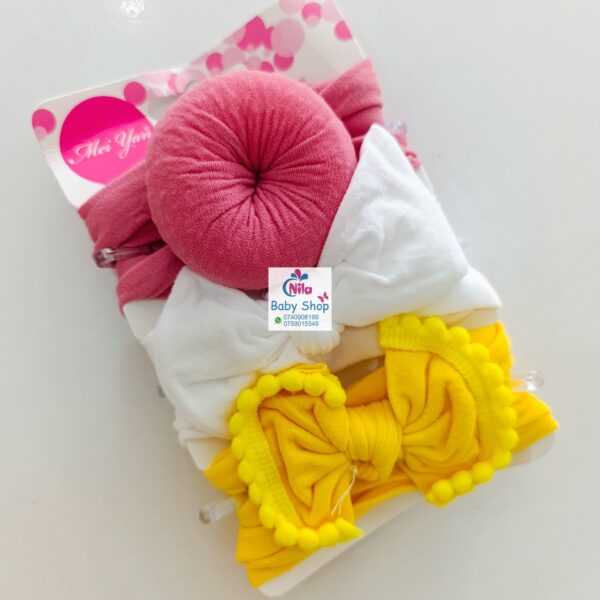 3 Piece Baby Girl Headbands - Image 5