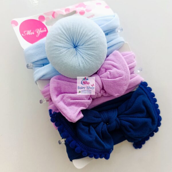 3 Piece Baby Girl Headbands - Image 4