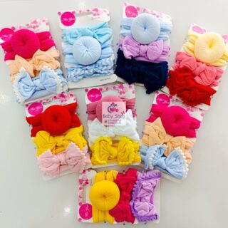 3 Piece Baby Girl Headbands