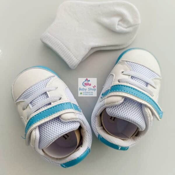 Baby Boy Crib Shoes with Soft Sole (pre-walkers) - Image 10