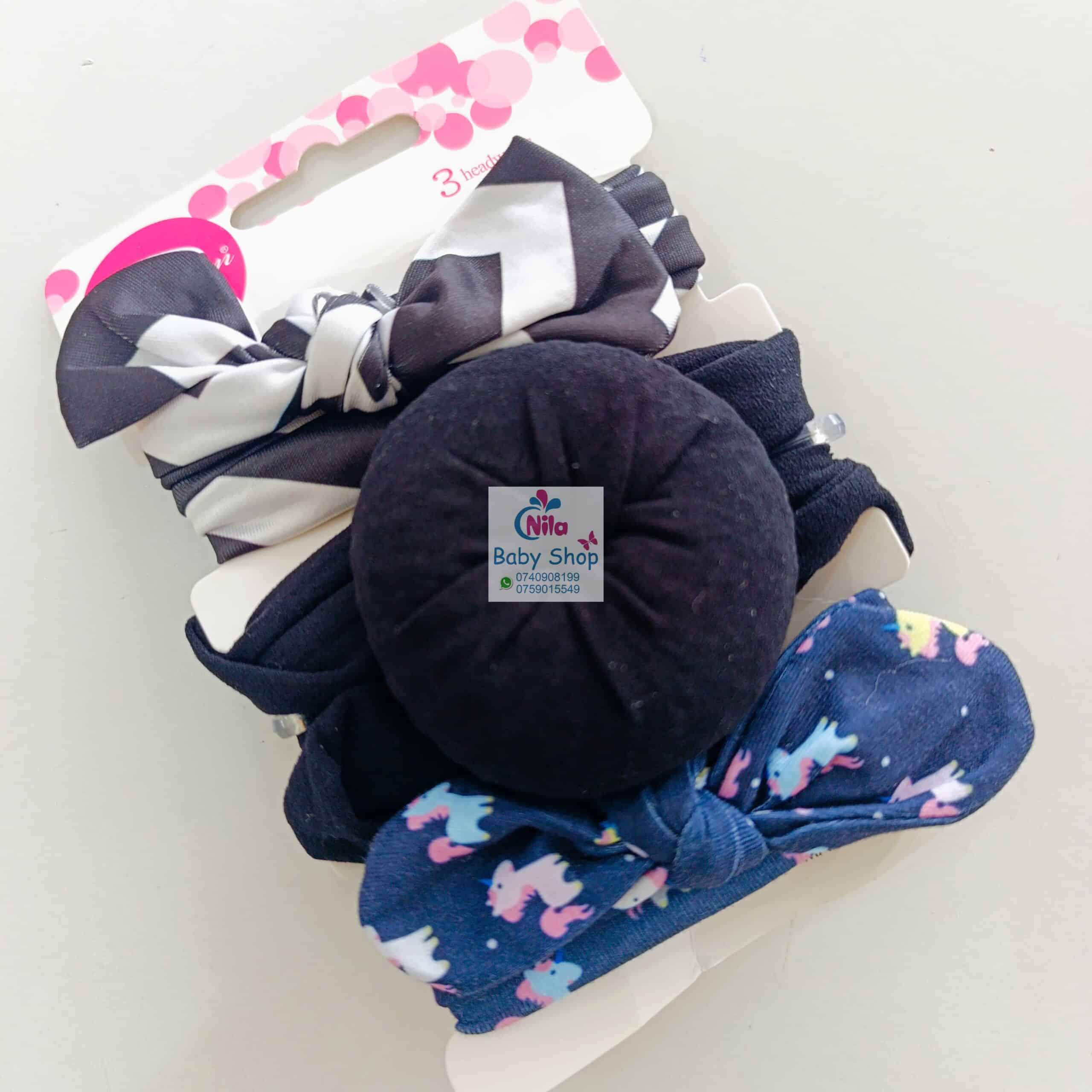 3 Piece Baby Girl Headbands - Image 20