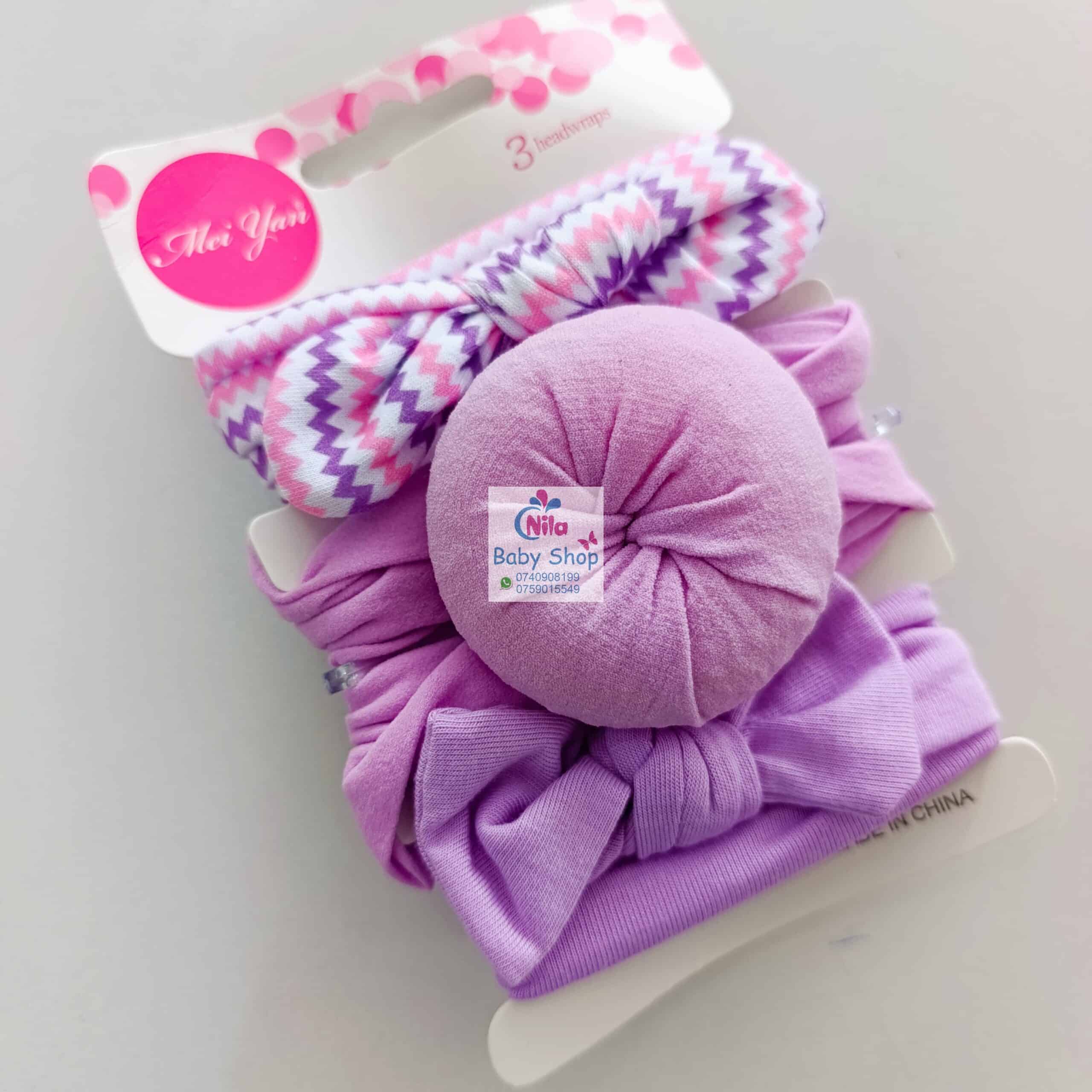 3 Piece Baby Girl Headbands - Image 13