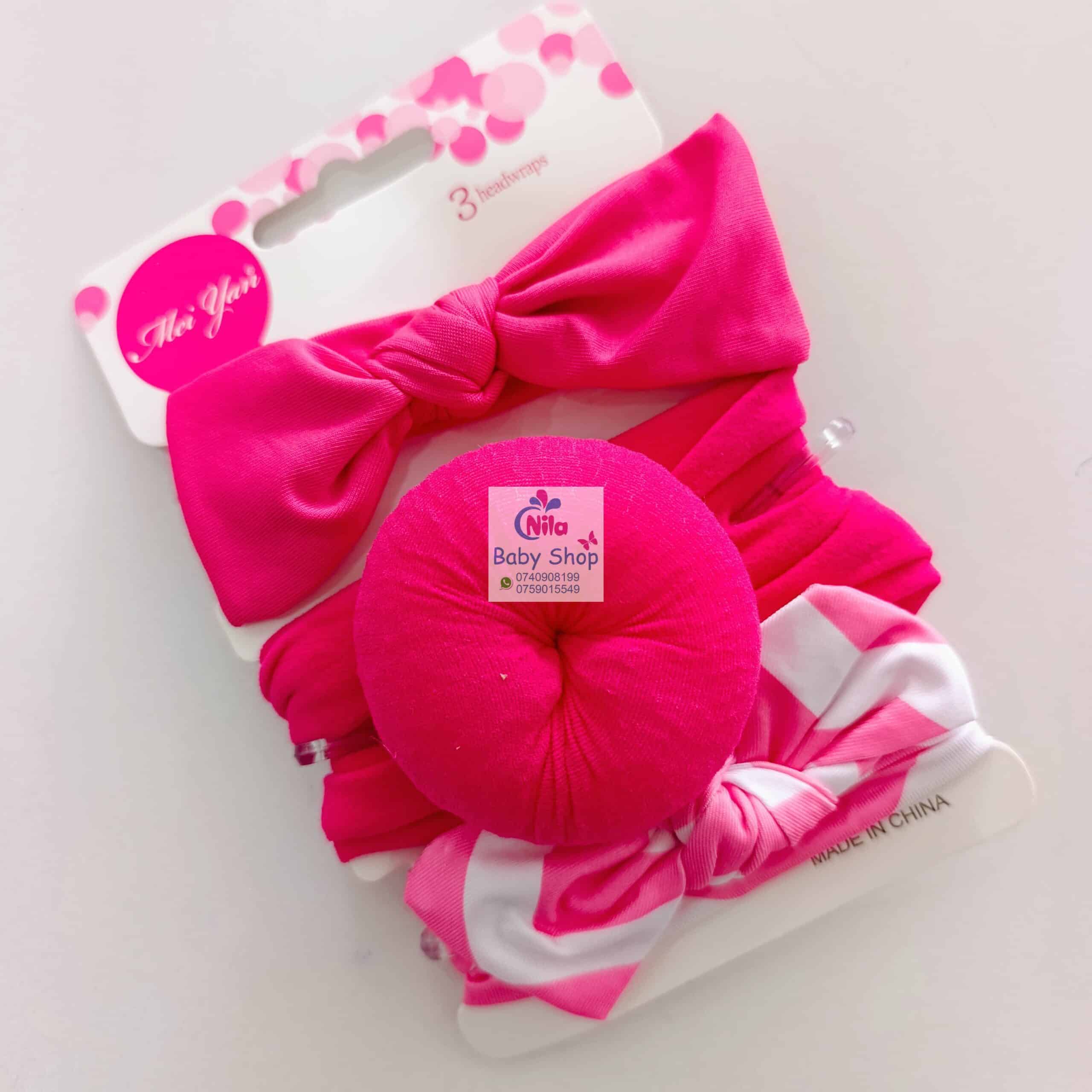 3 Piece Baby Girl Headbands - Image 10