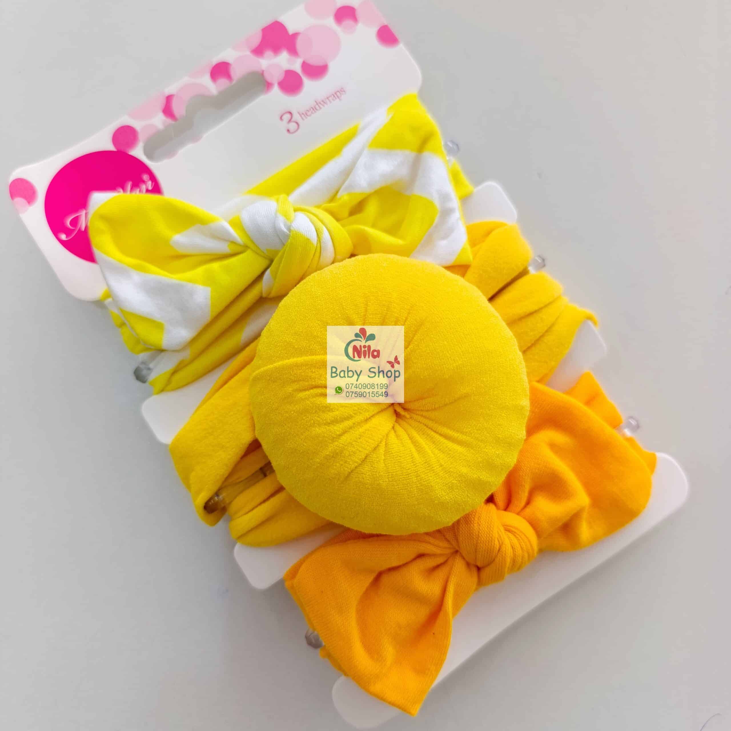 3 Piece Baby Girl Headbands - Image 9