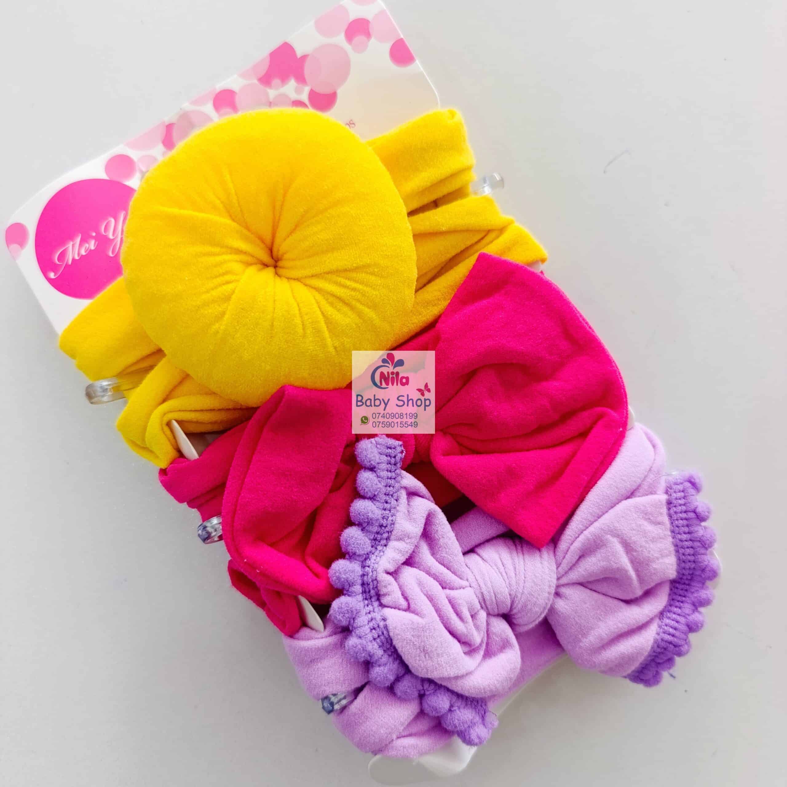 3 Piece Baby Girl Headbands - Image 7