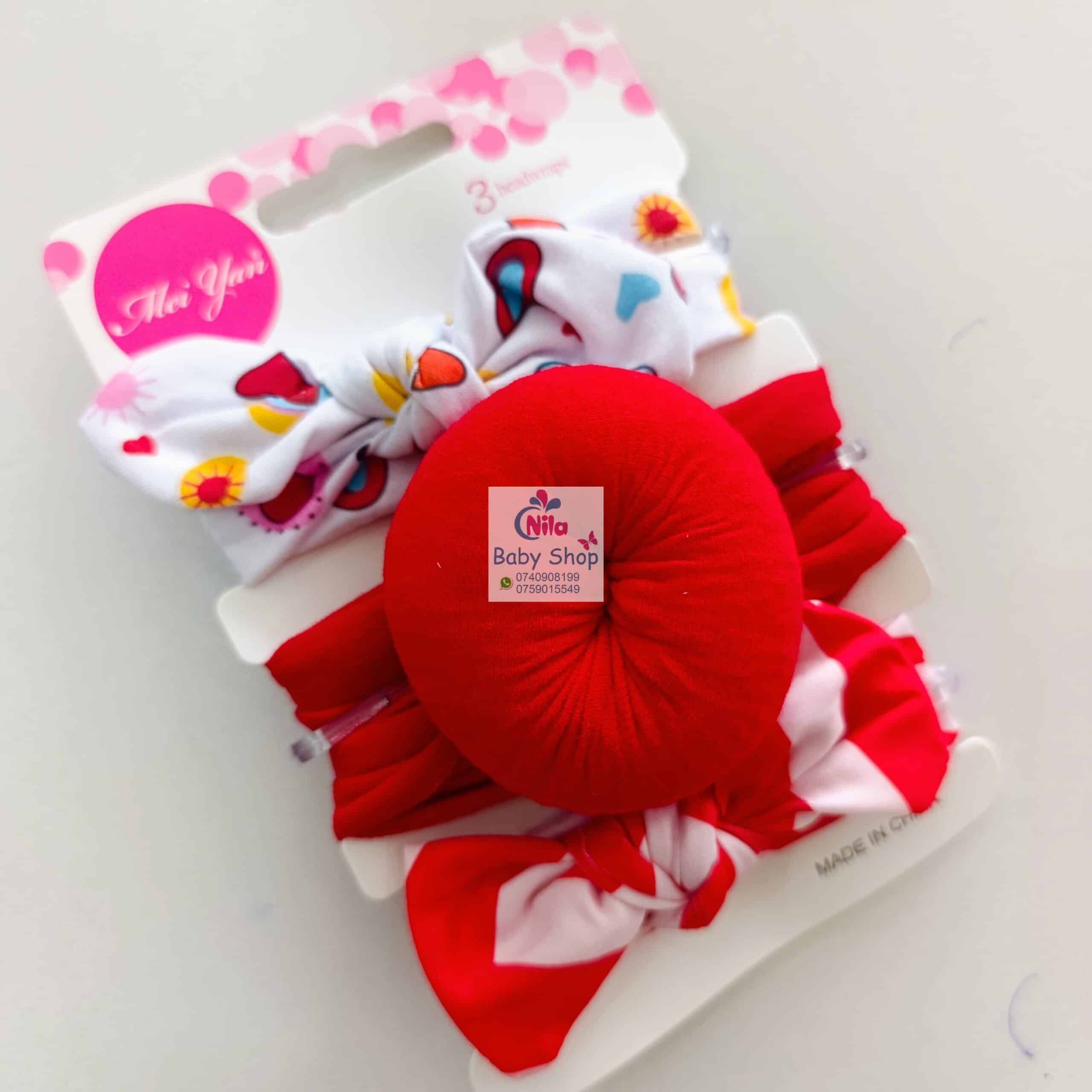 3 Piece Baby Girl Headbands - Image 6