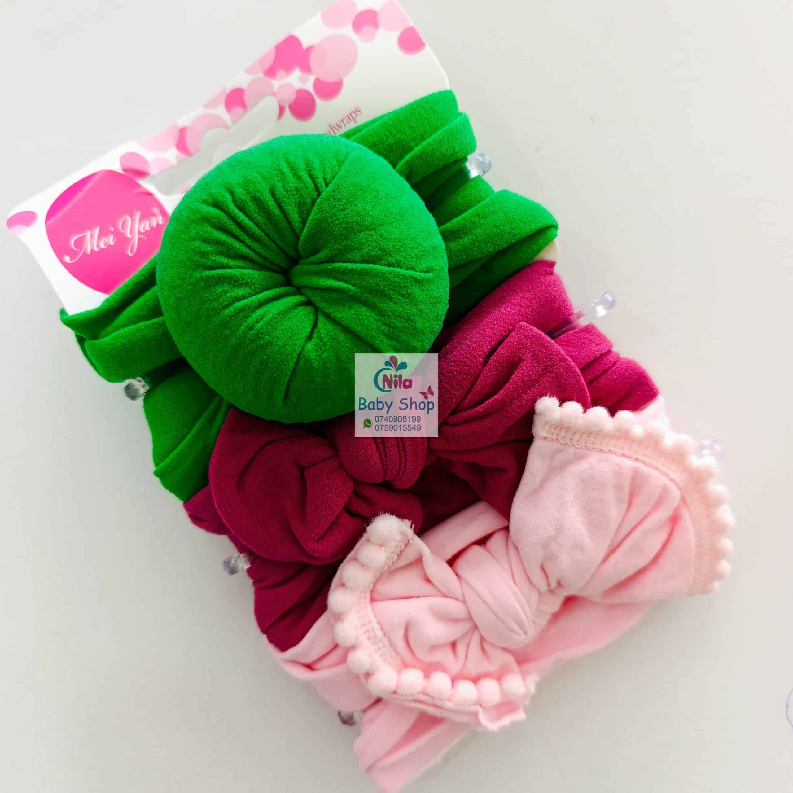 3 Piece Baby Girl Headbands - Image 5