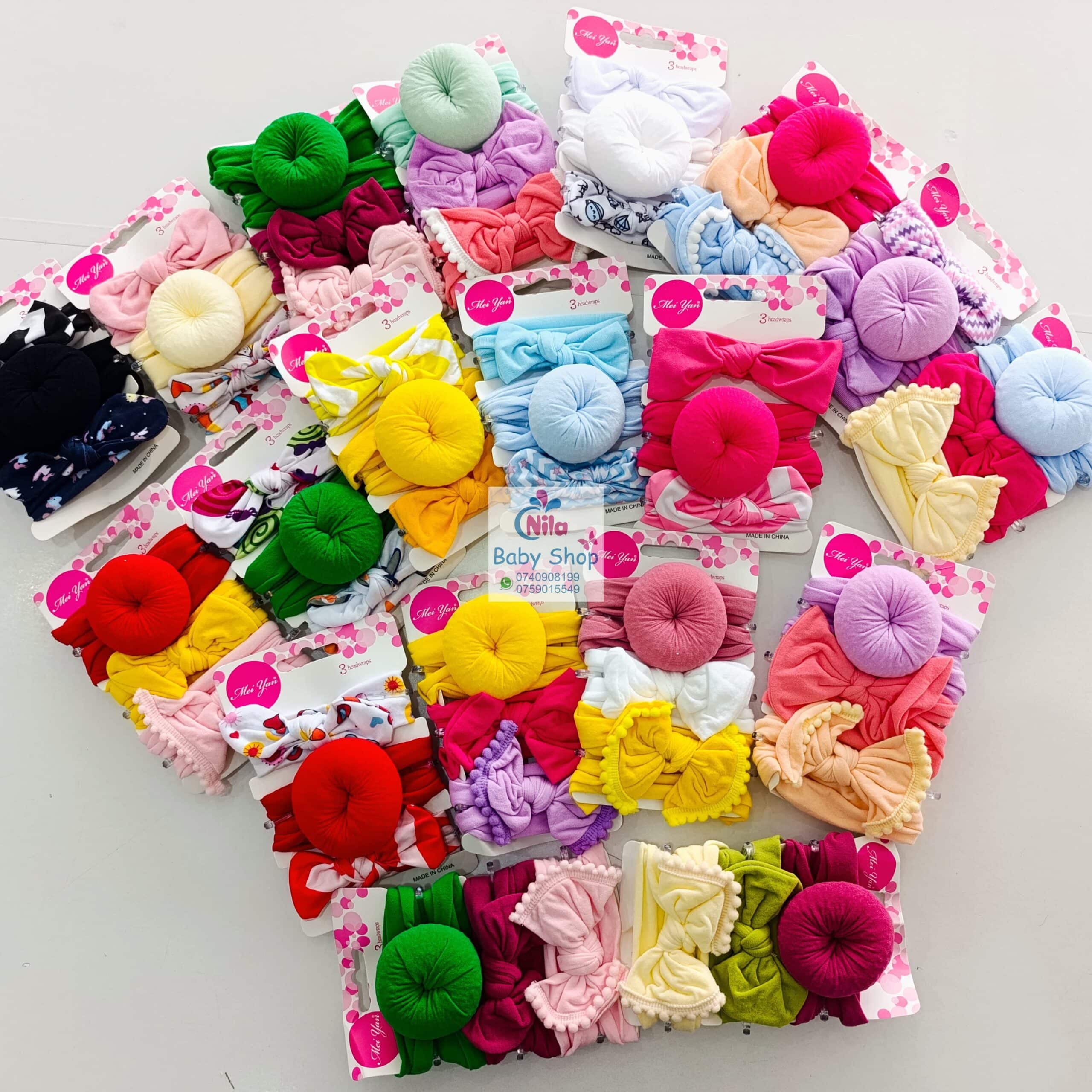 3 Piece Baby Girl Headbands