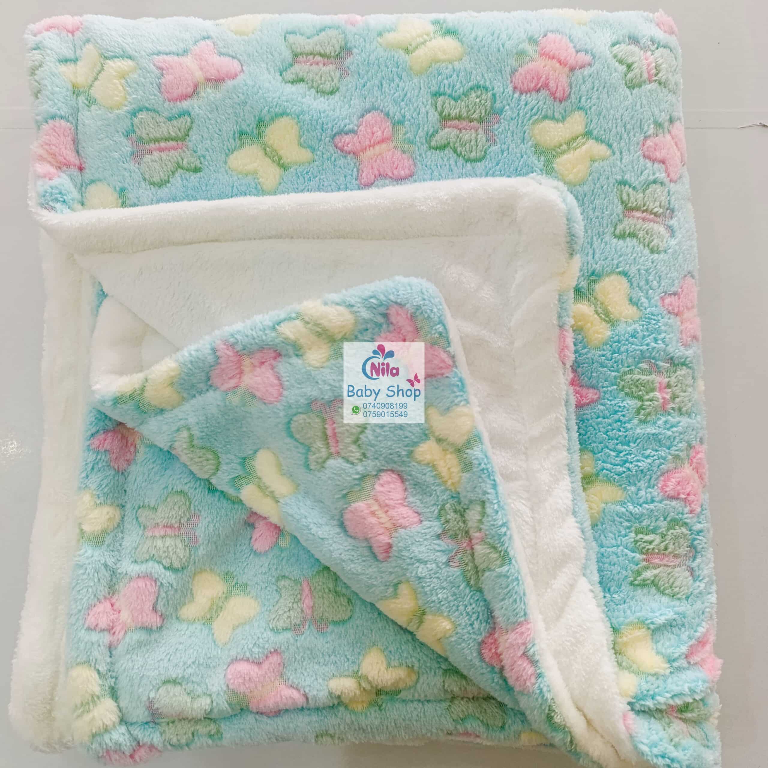 Cozy Cotton Baby Shawl Blanket - Image 9