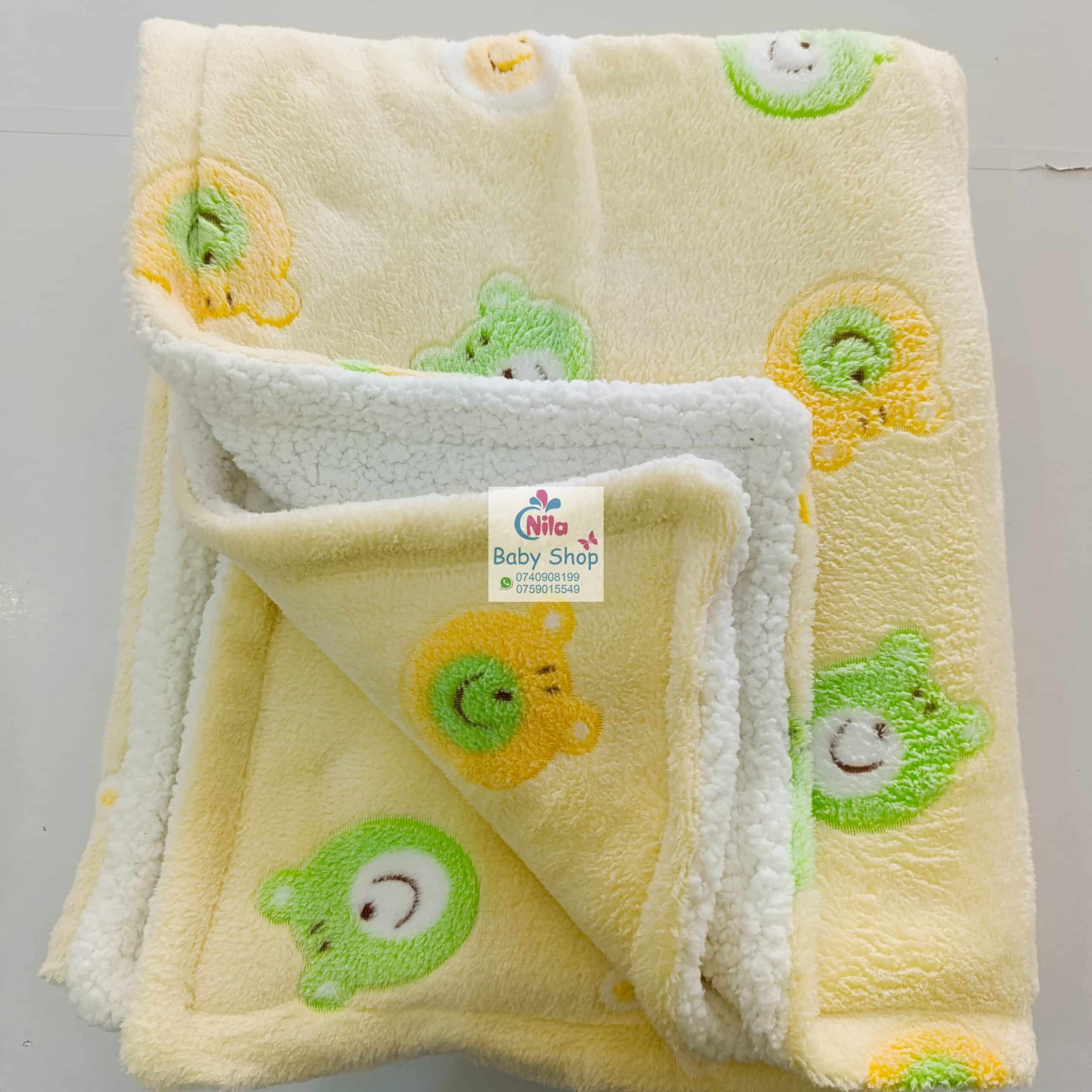 Cozy Cotton Baby Shawl Blanket - Image 7