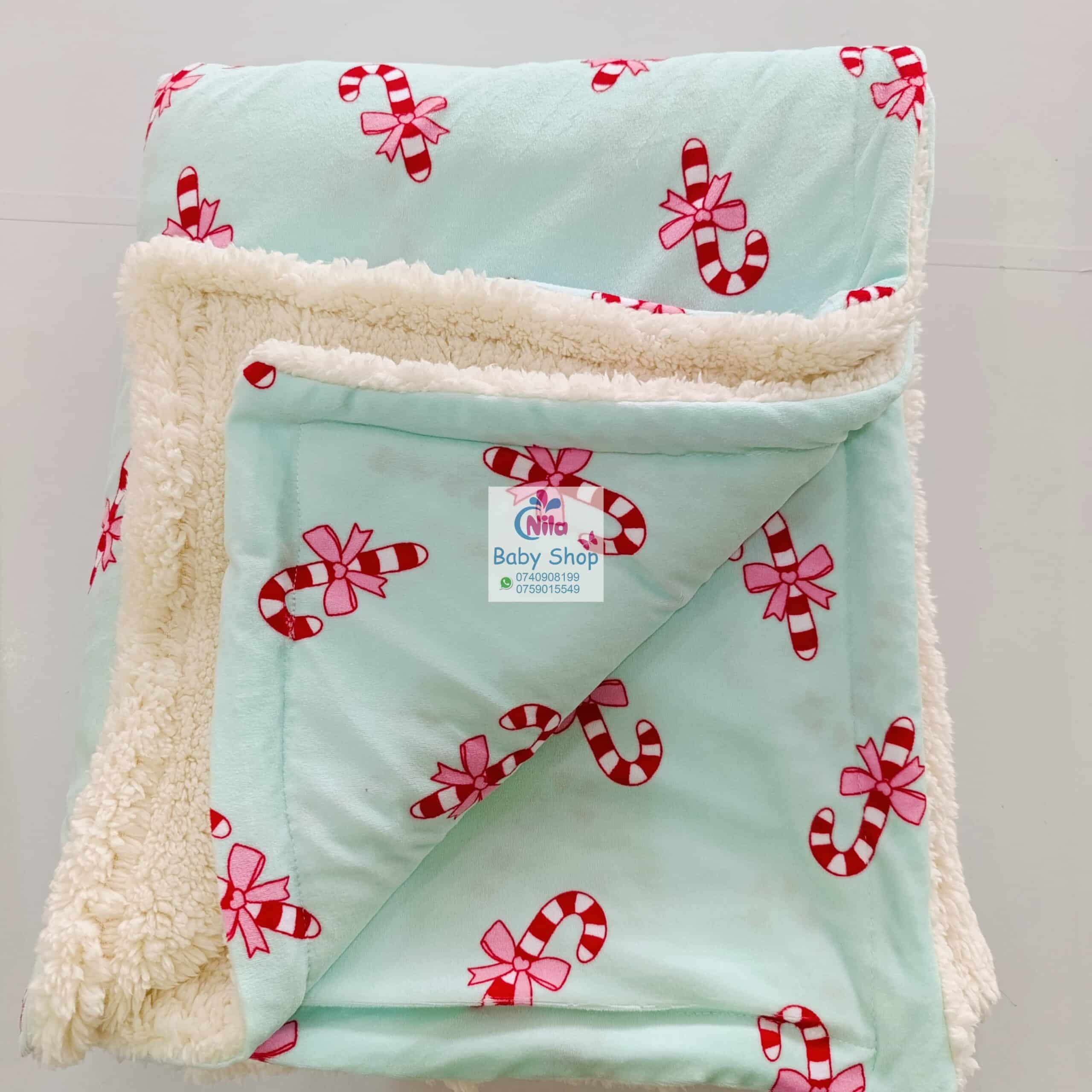 Cozy Cotton Baby Shawl Blanket - Image 5