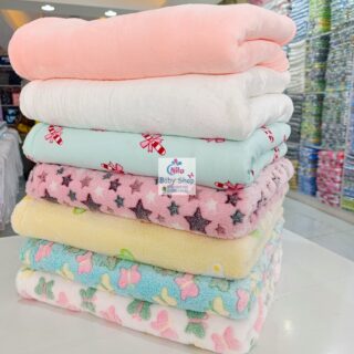 Cozy Cotton Baby Shawl Blanket