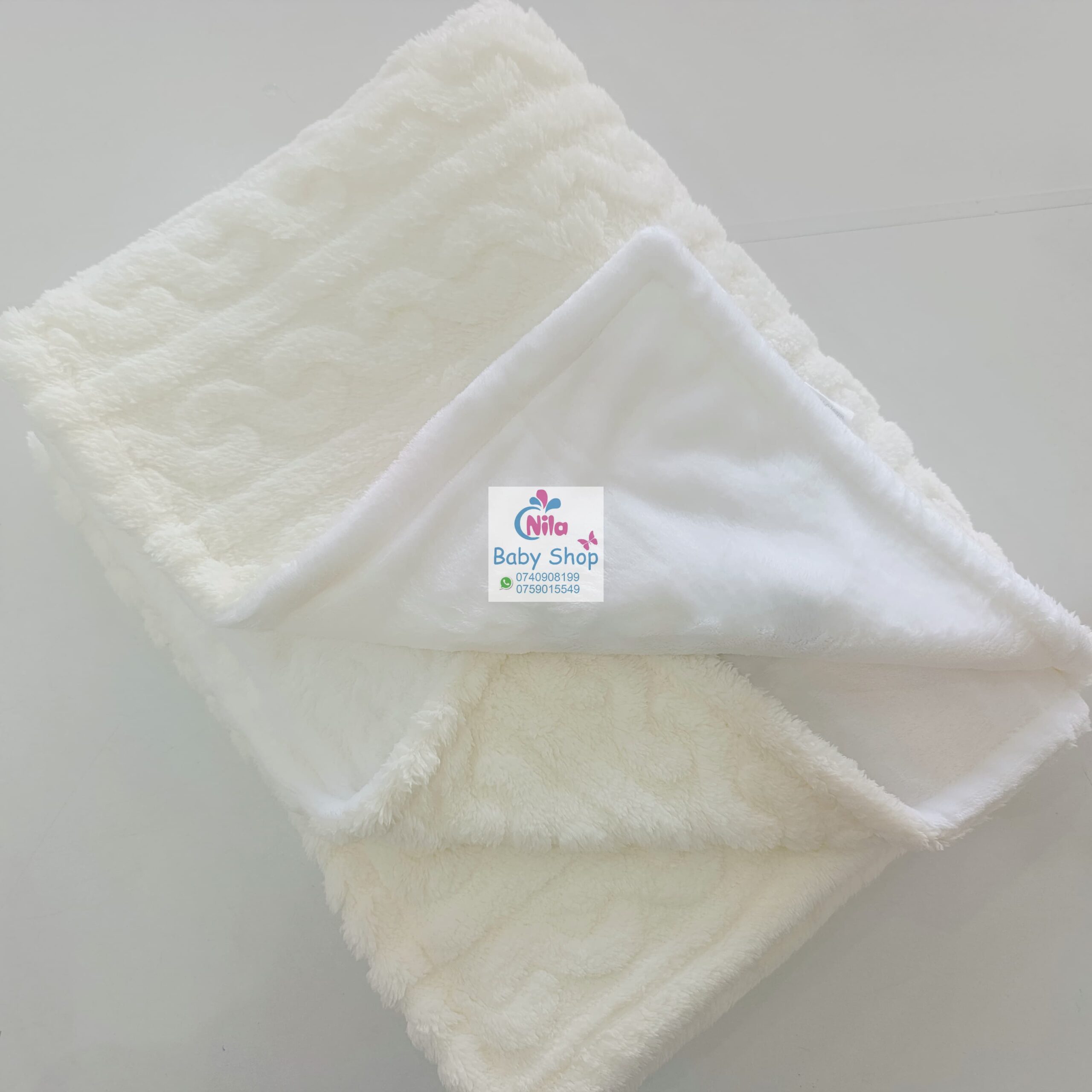 Stylish Fleece Baby Shawl Blanket - Image 8