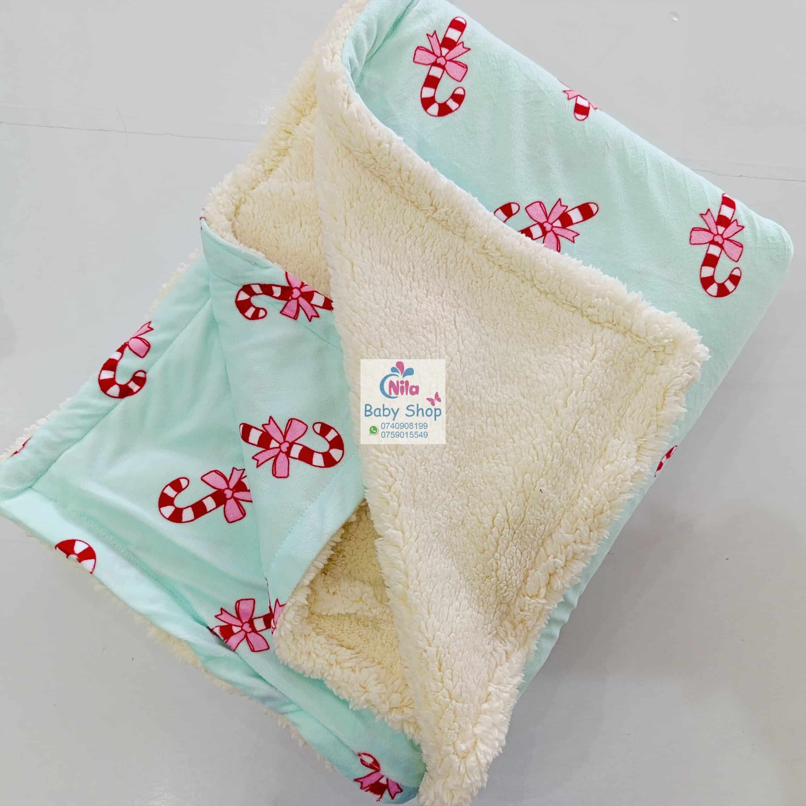 Cozy Cotton Baby Shawl Blanket - Image 8