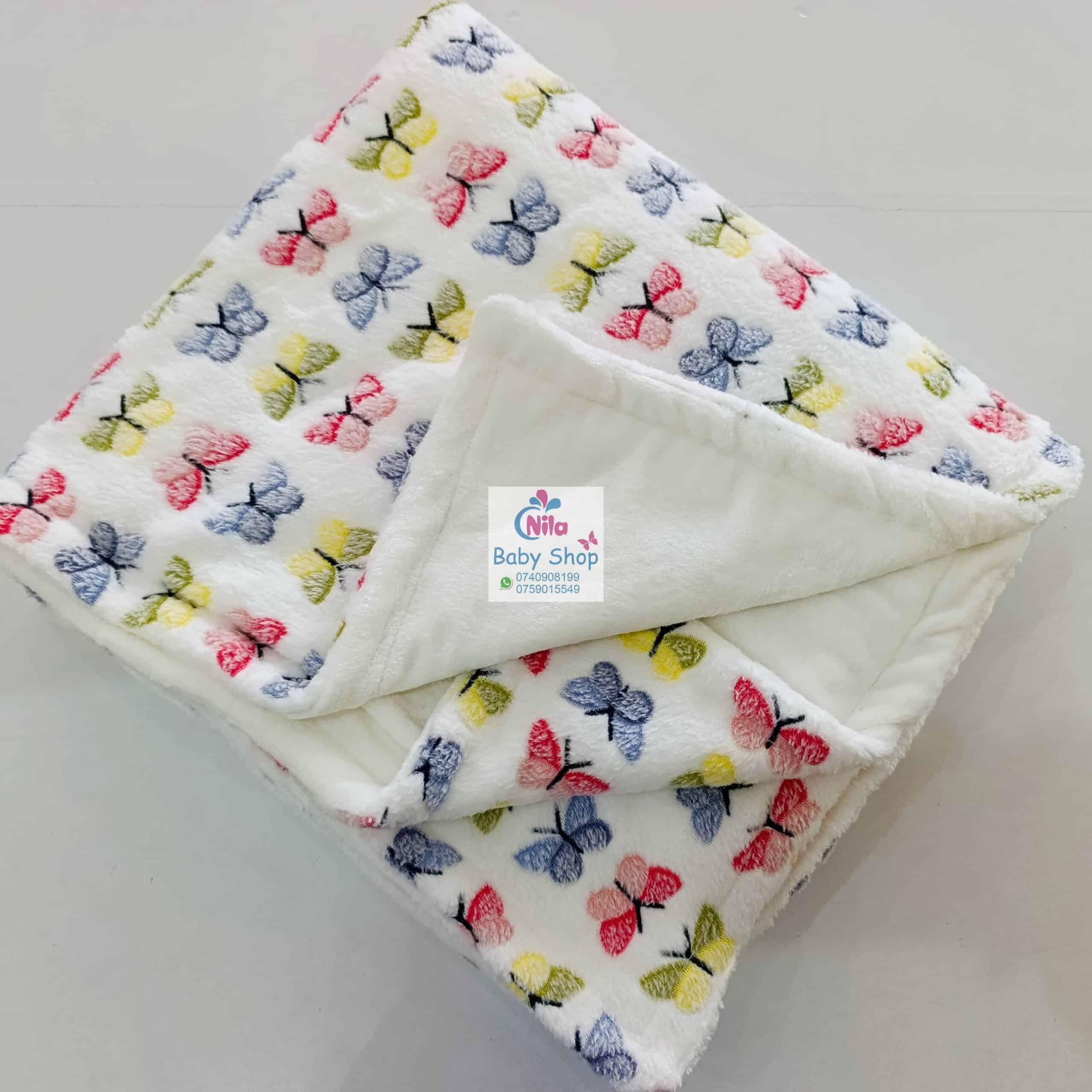 Cozy Cotton Baby Shawl Blanket - Image 3