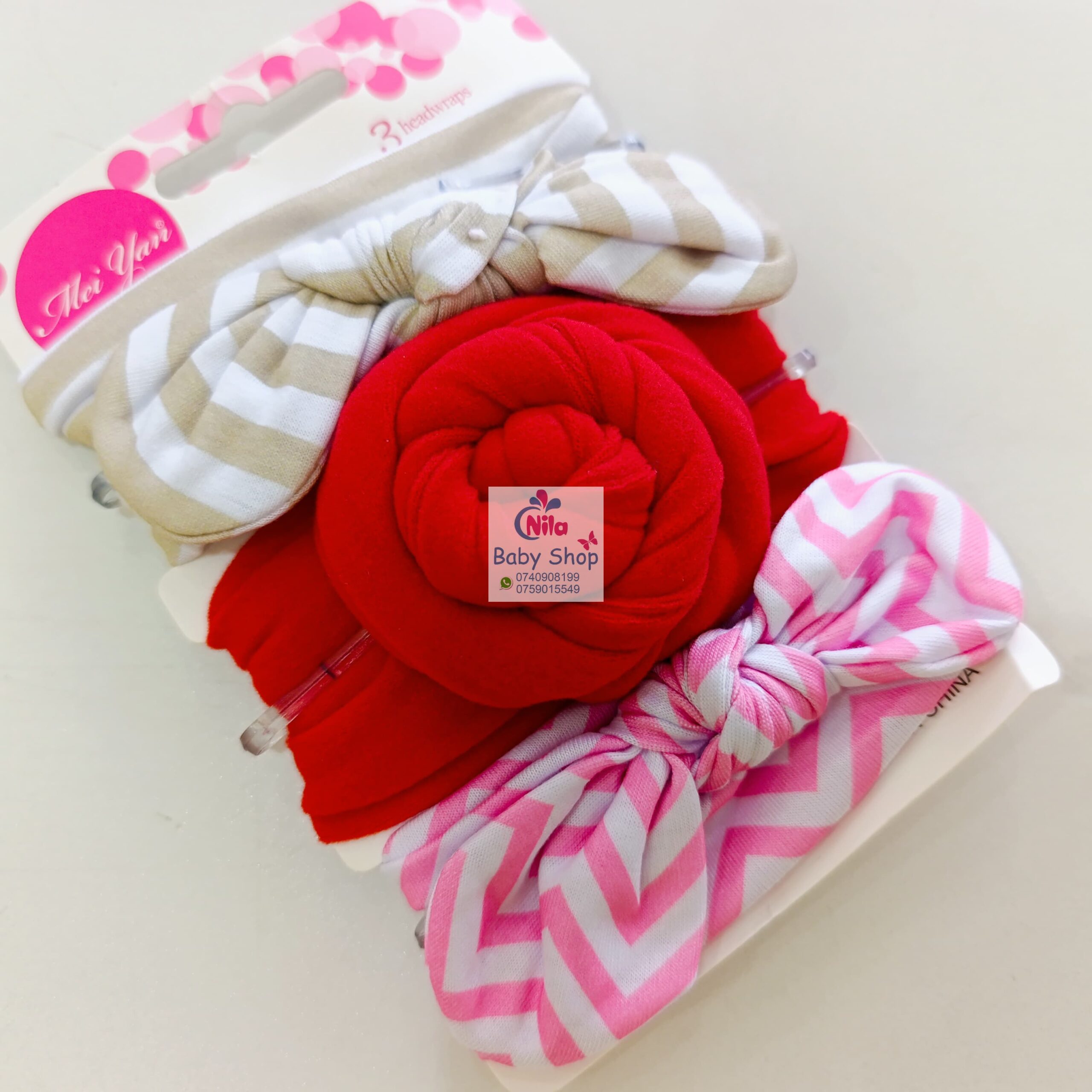 3 Piece Baby Girl Headbands - Image 9