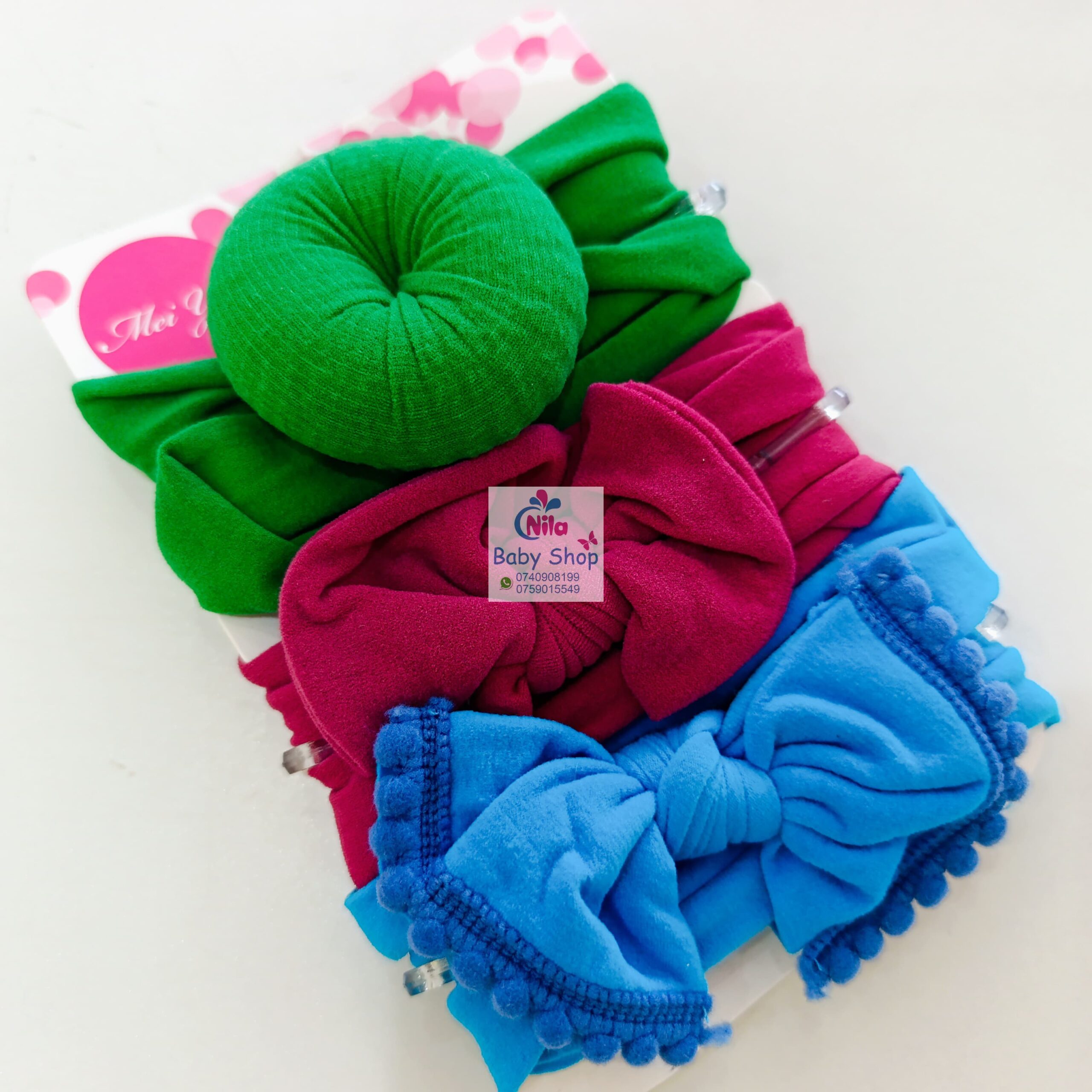 3 Piece Baby Girl Headbands - Image 8