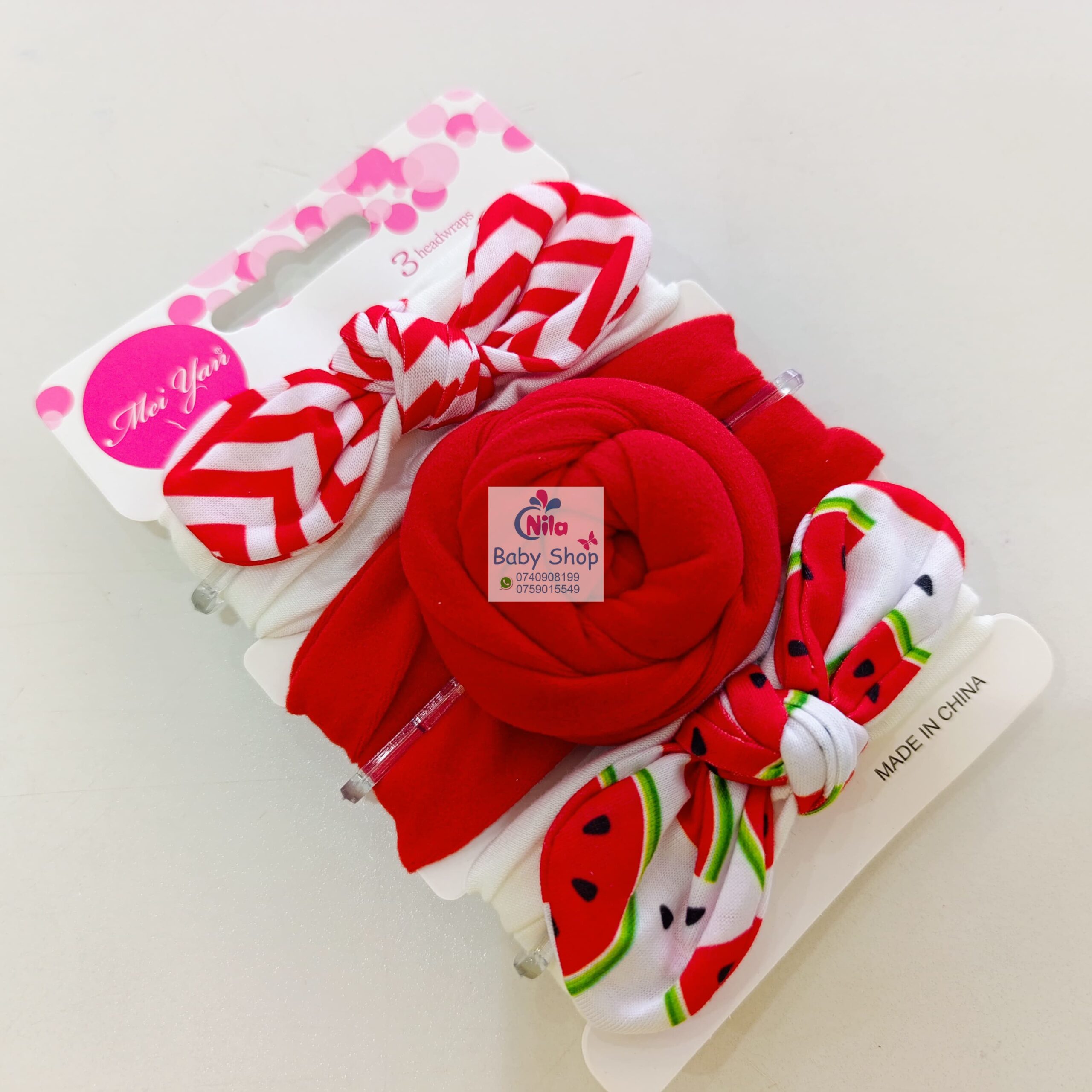 3 Piece Baby Girl Headbands - Image 5