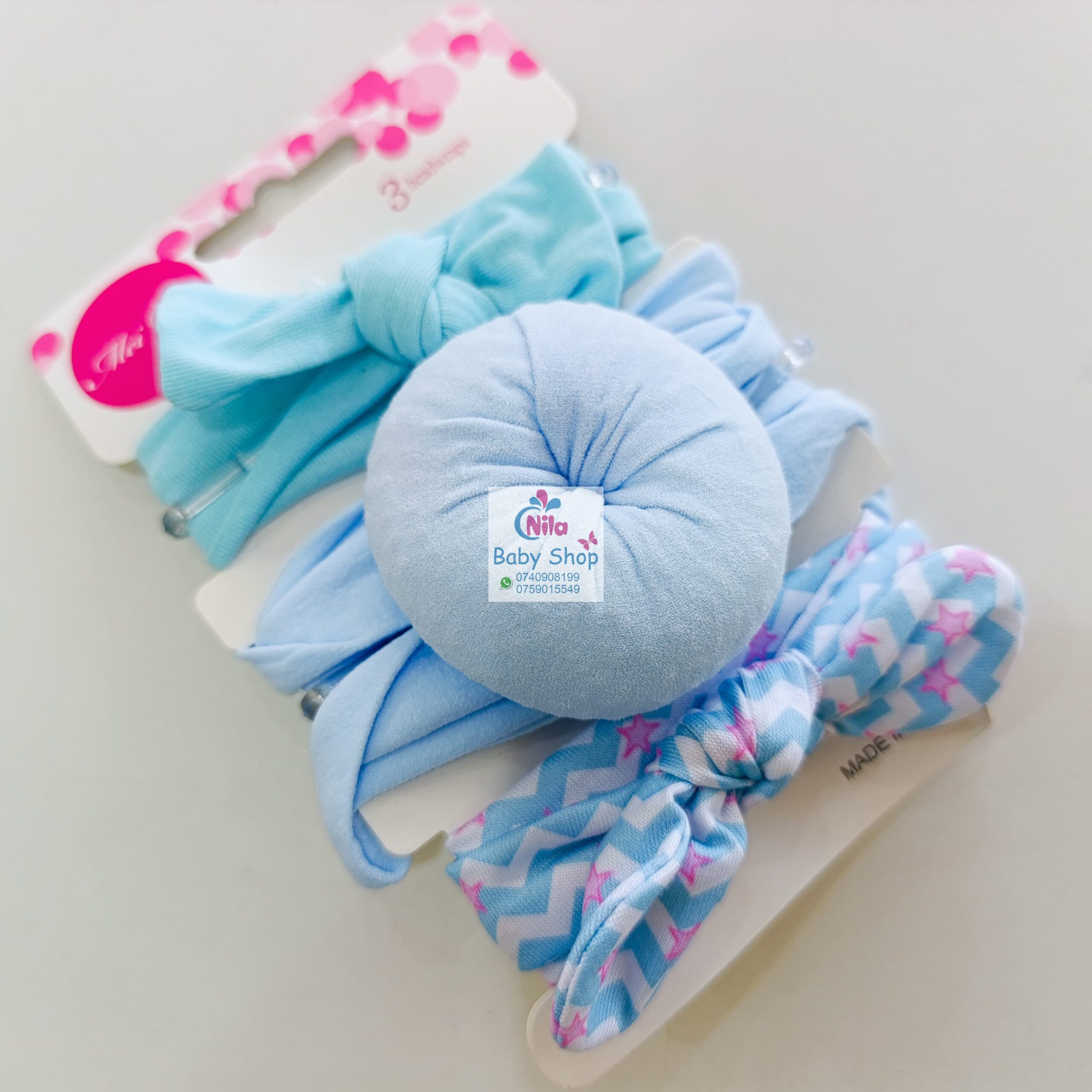 3 Piece Baby Girl Headbands - Image 4