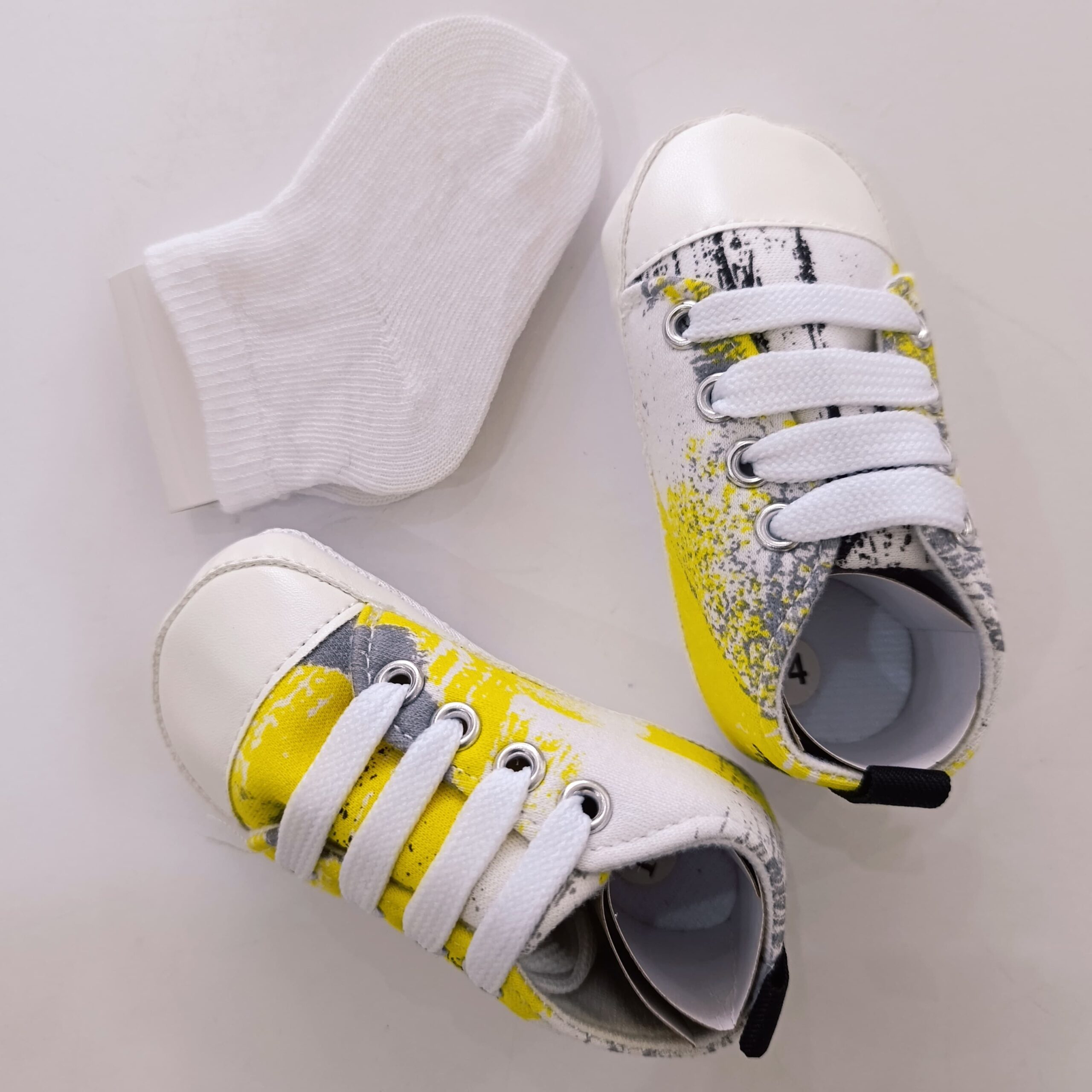 Baby Boy Crib Shoes with Soft Sole (pre-walkers) - Image 6