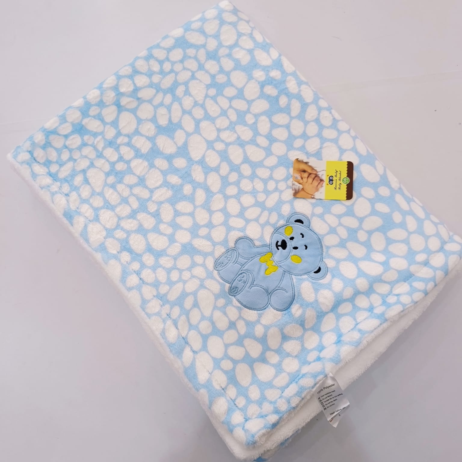 Cozy Cotton Baby Shawl Blanket - Image 7