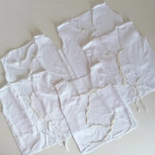 Cotton Belly Button Healing Vests for Newborns