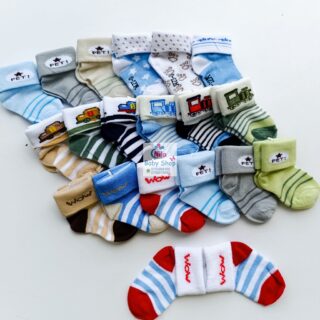 3 Piece Cute Unisex Cotton Socks