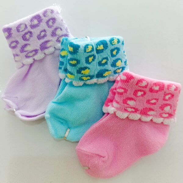 3 Piece Cute Cotton Socks (Girls) - Image 8