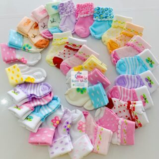 3 Piece Cute Cotton Socks (Girls)
