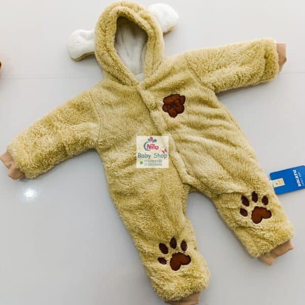 Warm Rompers with a Hood for Baby - Image 2