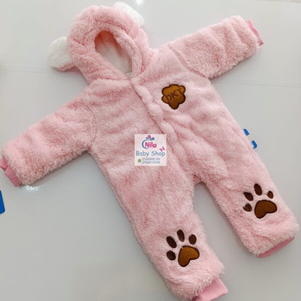 Warm Rompers with a Hood for Baby - Image 4