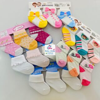 3 Piece Cute Cotton Socks (Girls)