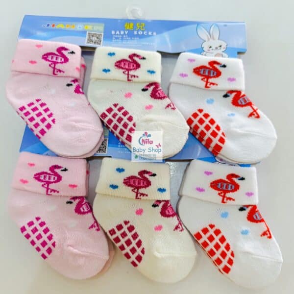 3 Piece Cute Cotton Socks (Girls) - Image 8