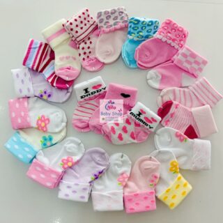 3 Piece Cute Cotton Socks (Girls)