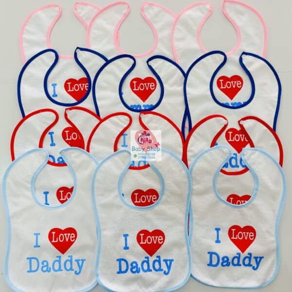 Unisex Baby Cotton Drooler Bibs - Image 2
