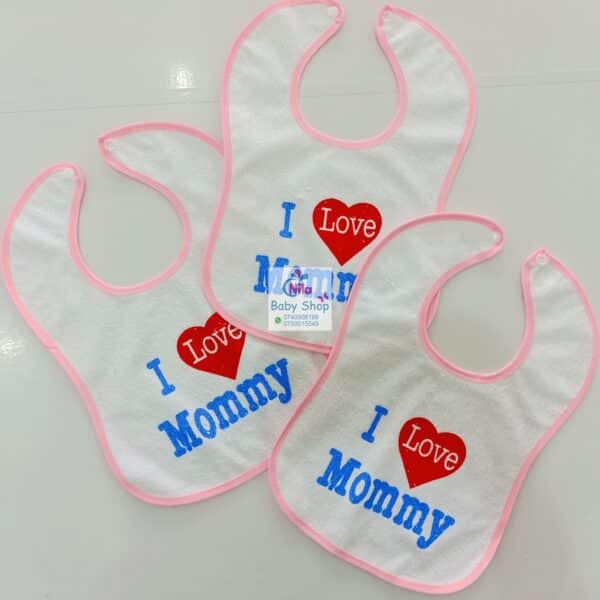 Unisex Baby Cotton Drooler Bibs - Image 3