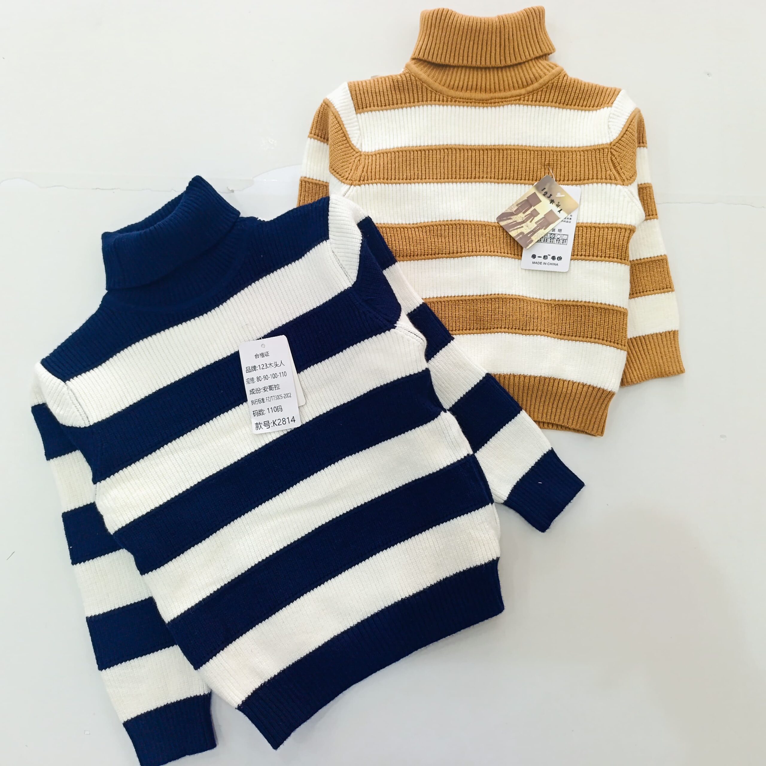 Baby Knit Turtleneck Sweater
