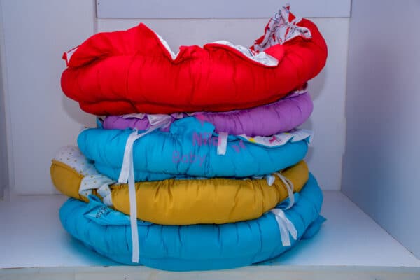 Newborn Baby Nests - Multi-Functional & Flexible Baby Pillow Infant Bed New born baby Play Mat & Co Sleeper Lounger Pillow