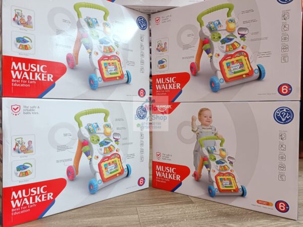 Musical Baby Push Walker