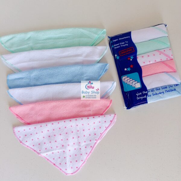 6Pcs Set Baby Washcloth - Image 5