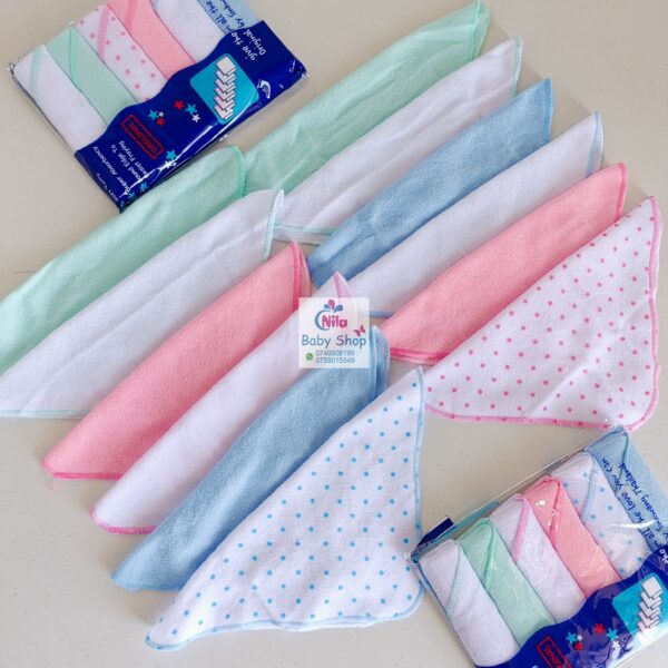 6Pcs Set Baby Washcloth