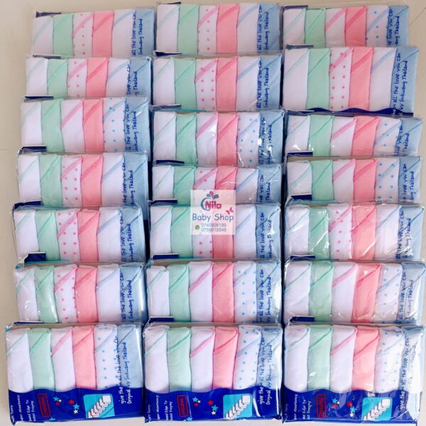 6Pcs Set Baby Washcloth - Image 3