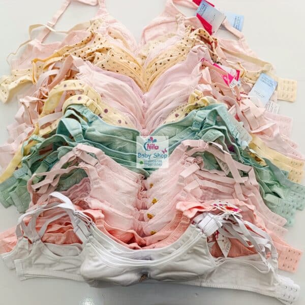 Padded Cotton Nursing Bras - Image 6