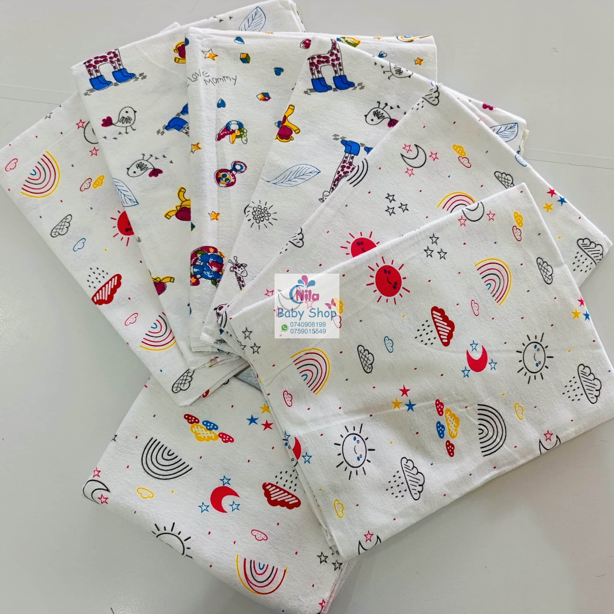 Cotton Baby Flannel Sheets