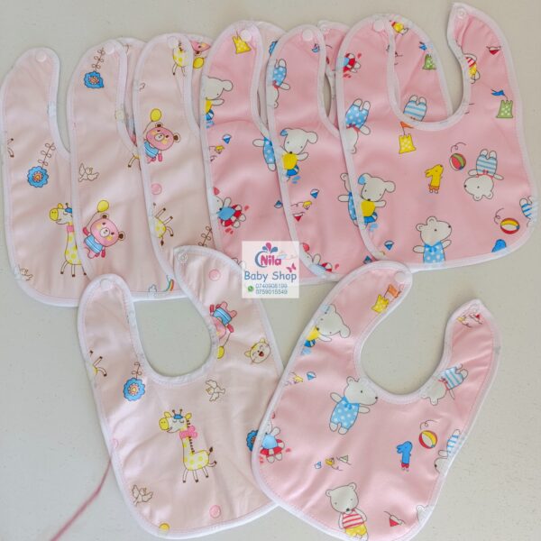 Lovely Linen Infant Bibs - Image 4