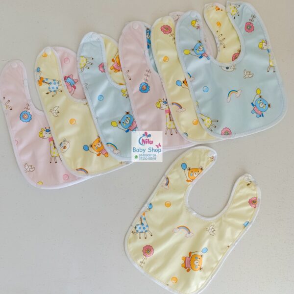 Lovely Linen Infant Bibs